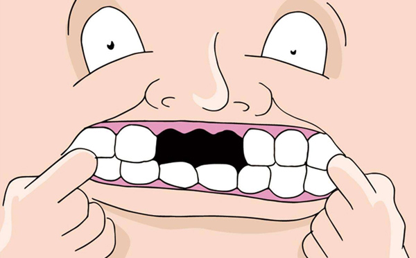 牙齿缺失导致肠胃功能紊乱